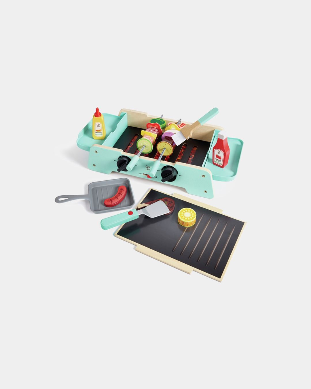 Купить Игровой набор учусь готовить гриль с едой HAPE