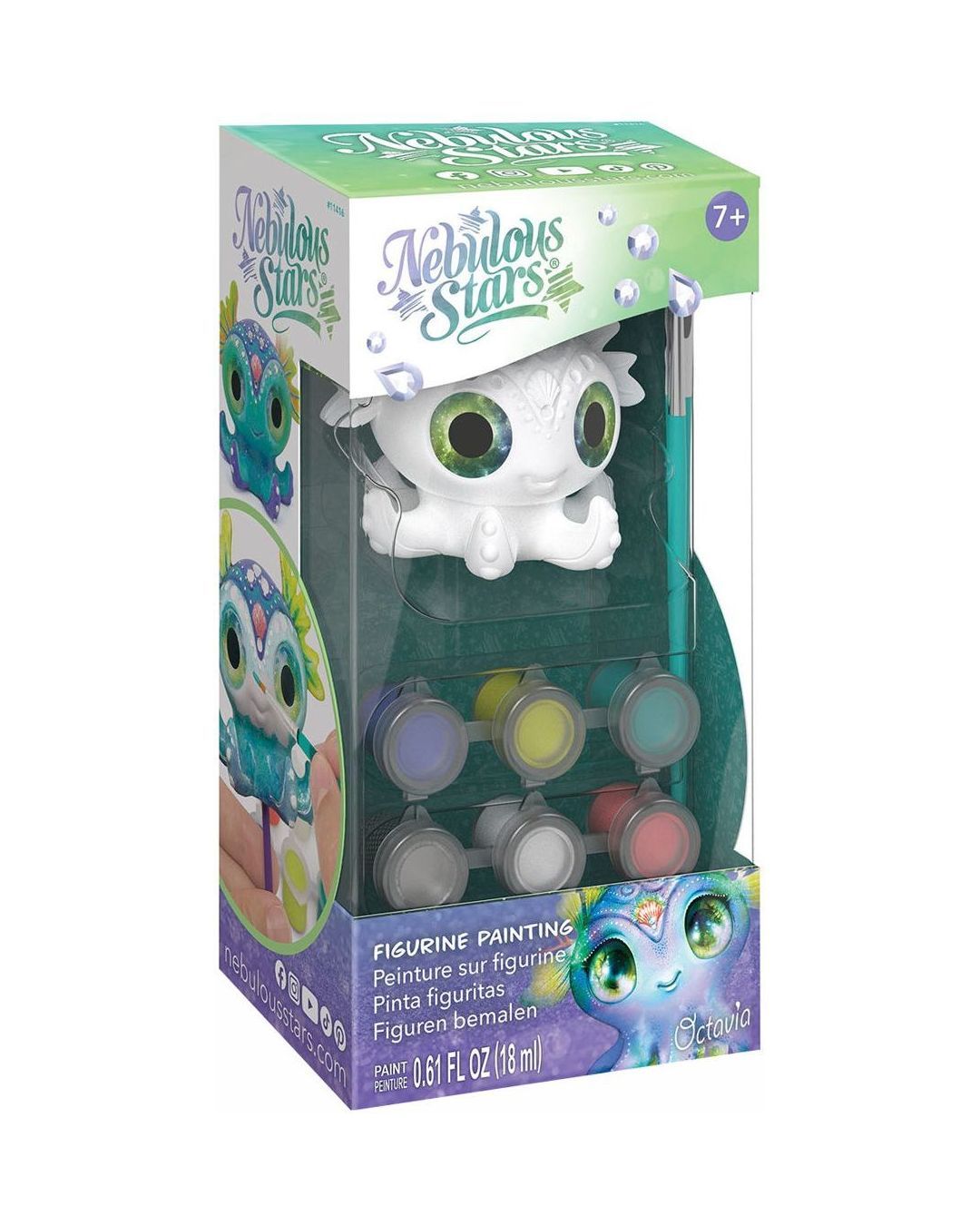 Купить Гипсовая фигурка для раскрашивания NEBULOUS STARS