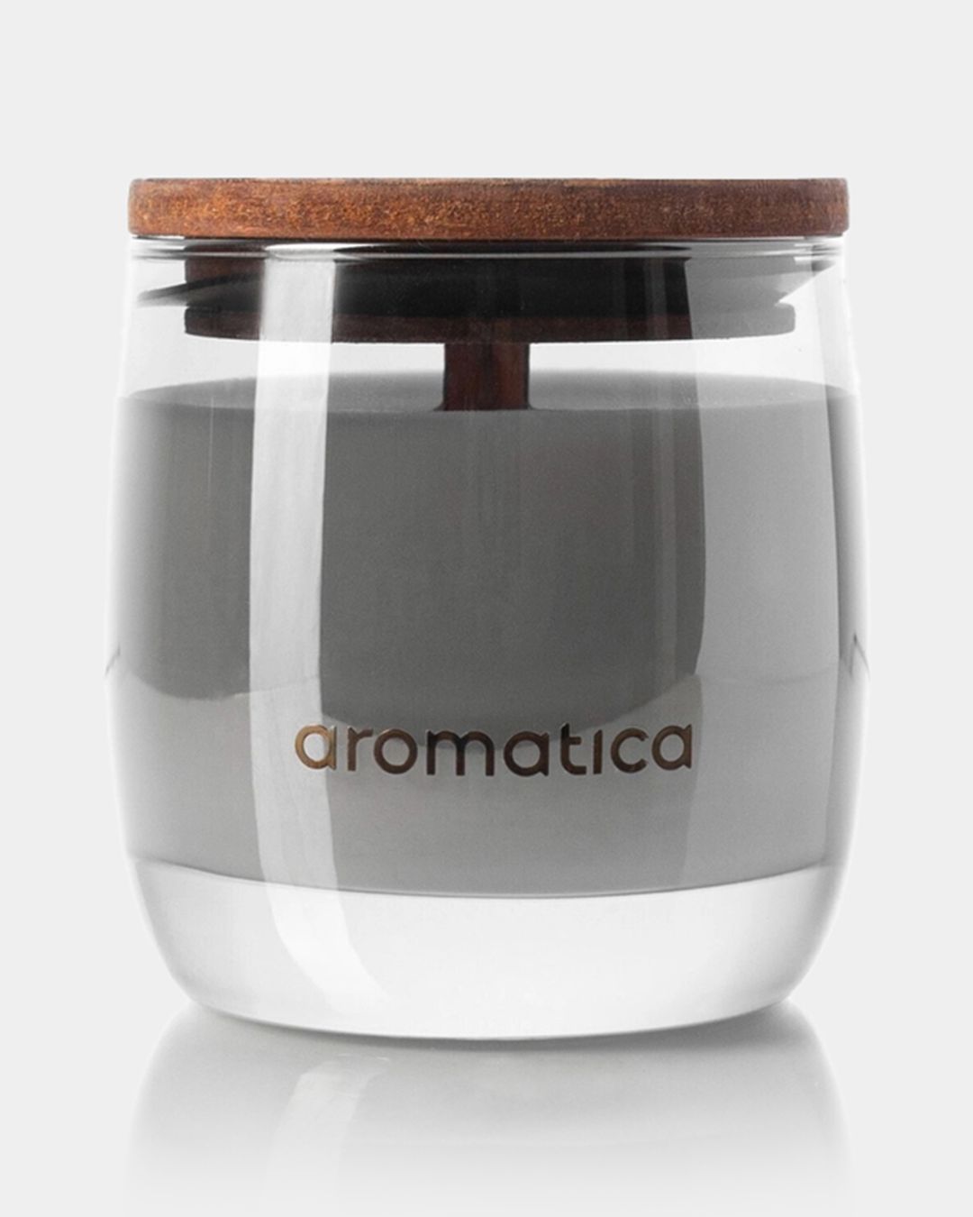 Купить Свеча с деревянным фитилем благородный уд AROMATICA