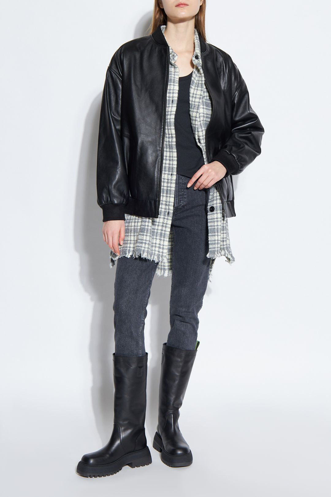 Купить Куртка кожаная TATMU