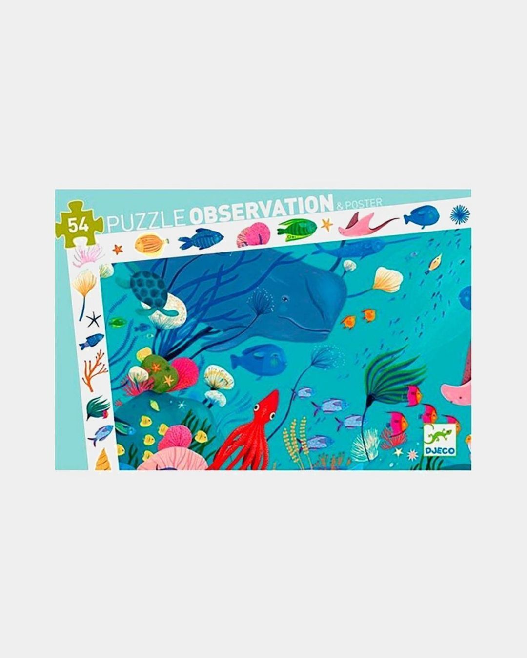 Купить Пазл серии observation puzzles океан 54 дет. DJECO
