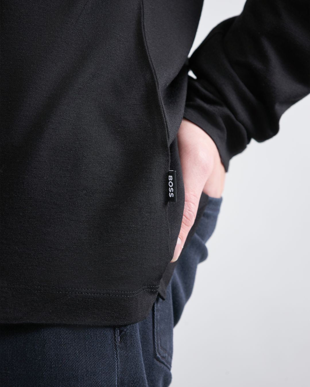 Купить Лонгслив HUGO BOSS