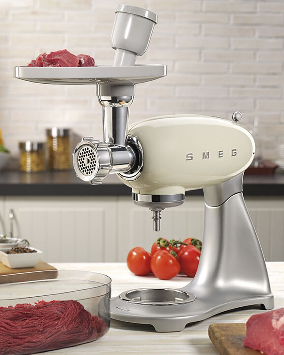 Купить Насадка-мясорубка для планетарного миксера SMEG