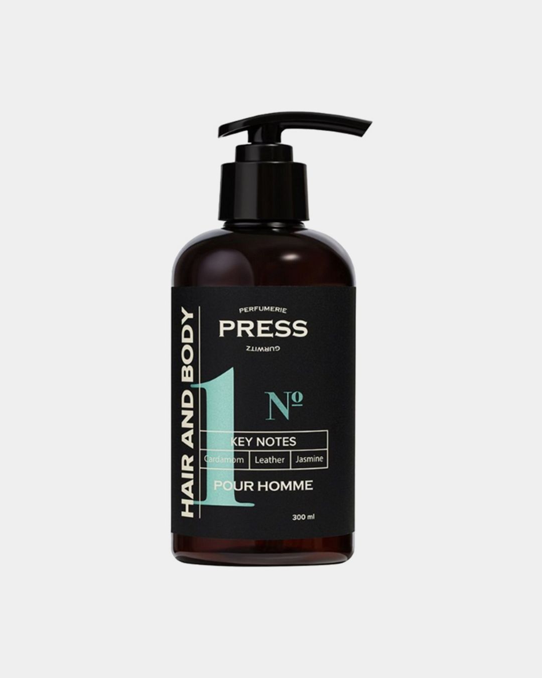 Купить Мужской шампунь-гель 2 в 1 №1 кардамон кожа жасмин PRESS GURWITZ