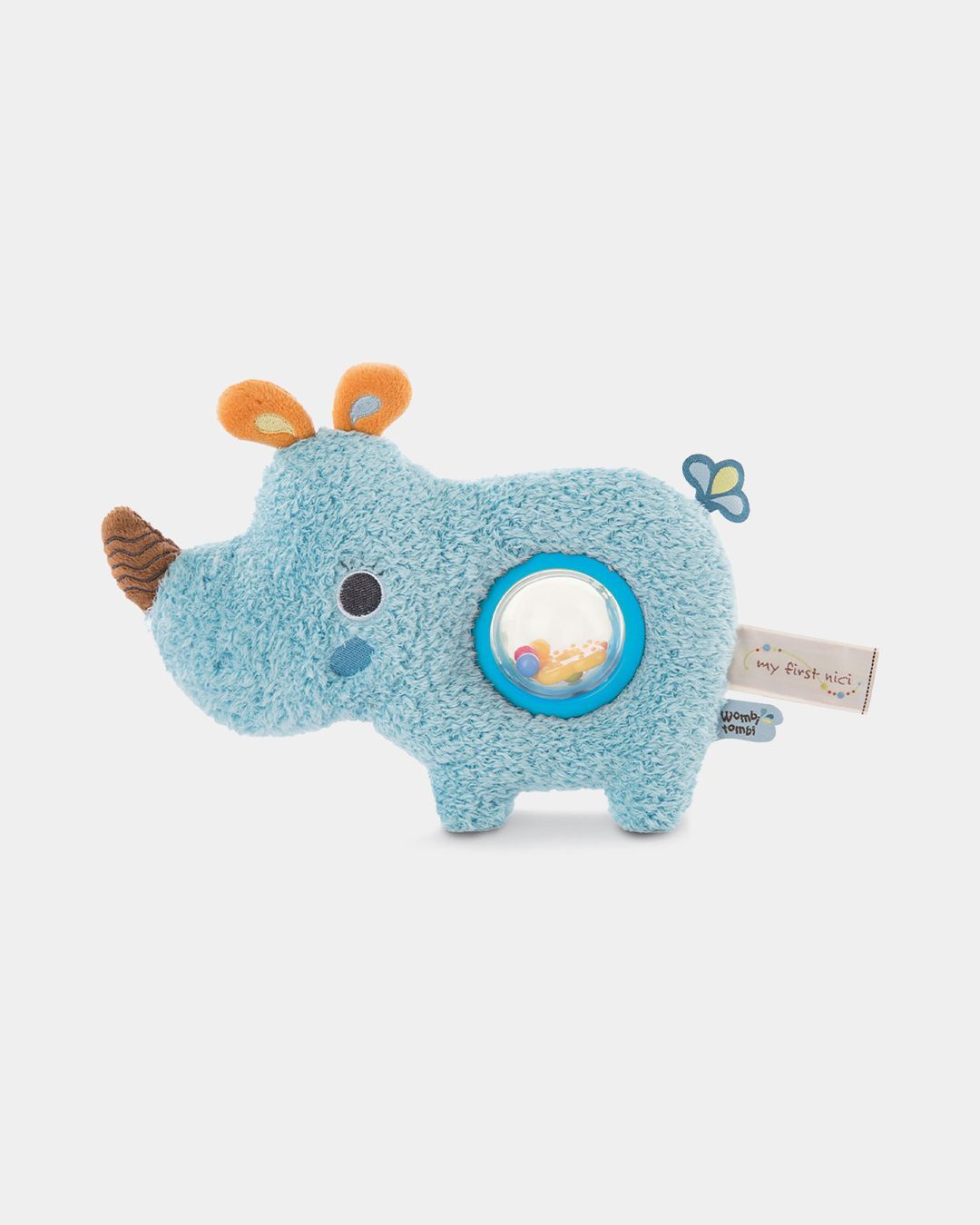 Купить Мягкая игрушка-активити 2d носорог мануффи 20 см NICI