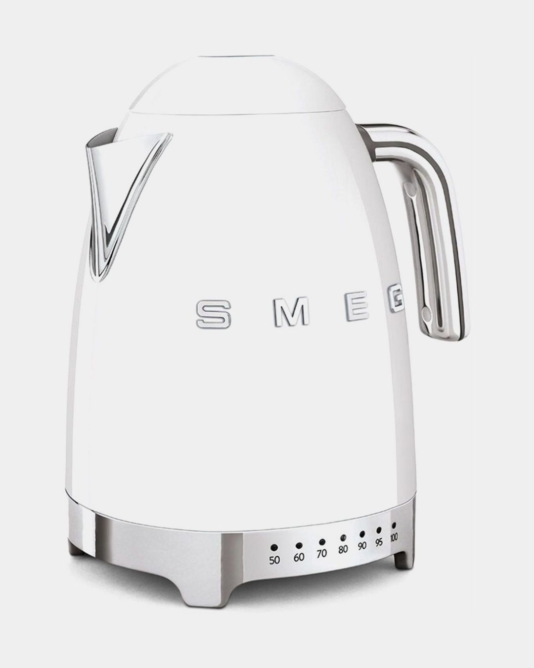 Купить Чайник электро с регулируемой температурой белый SMEG