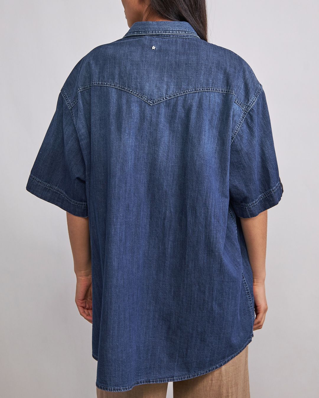 Купить Рубашка джинсовая LORENA ANTONIAZZI