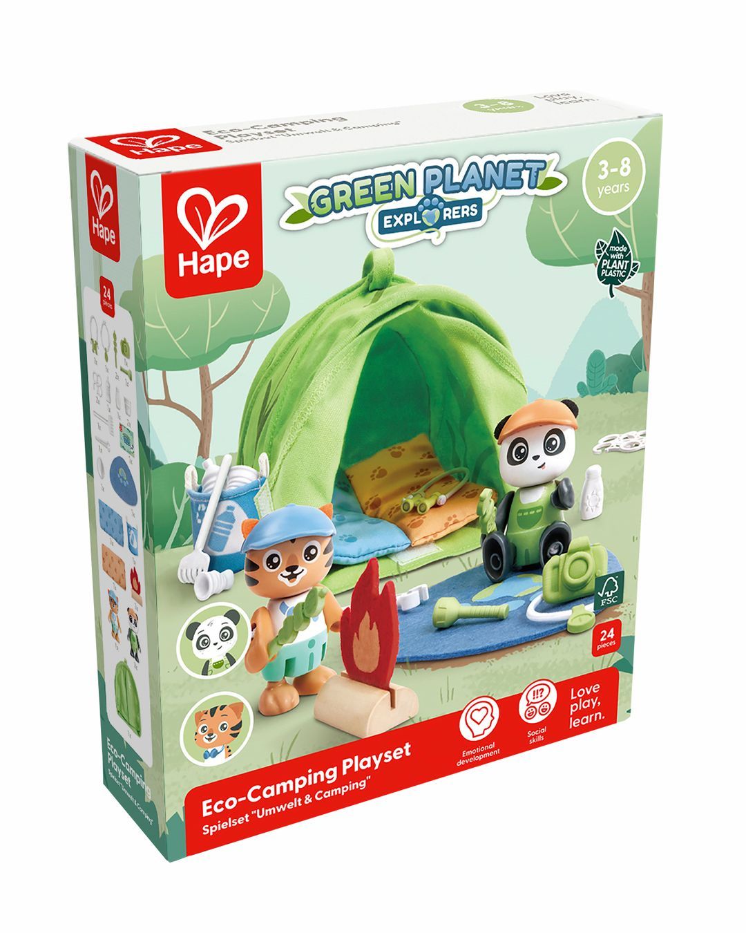 Купить Игровой набор эко кемпинг серия пора гулять HAPE