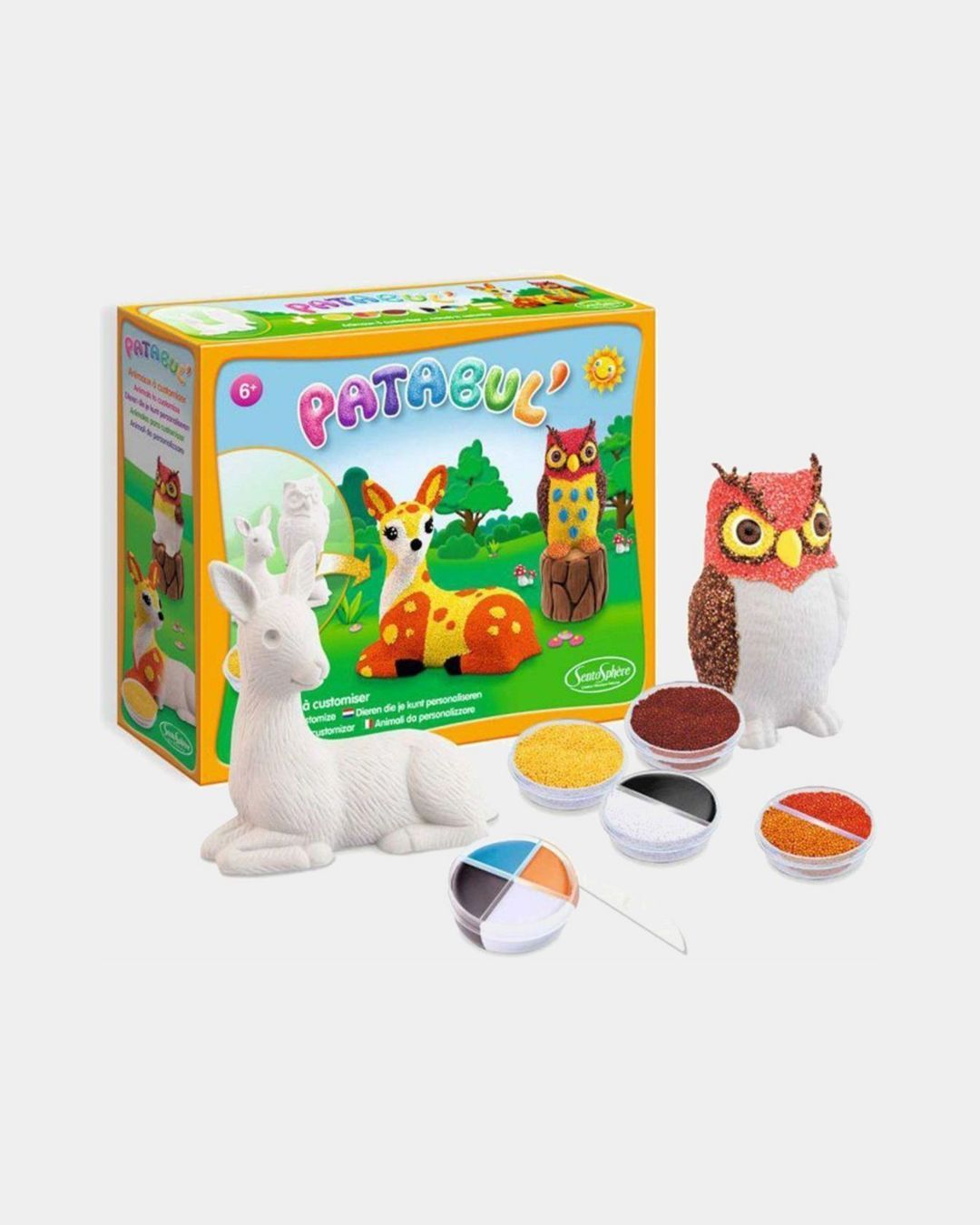 Купить Набор для лепки патабул. лесные животные SENTOSPHERE