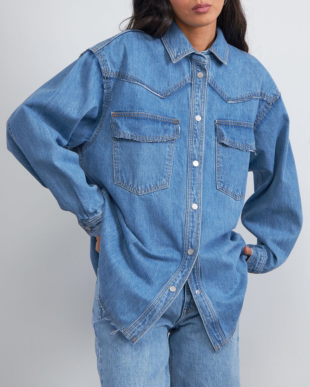 Купить Рубашка джинсовая SLVRLAKE