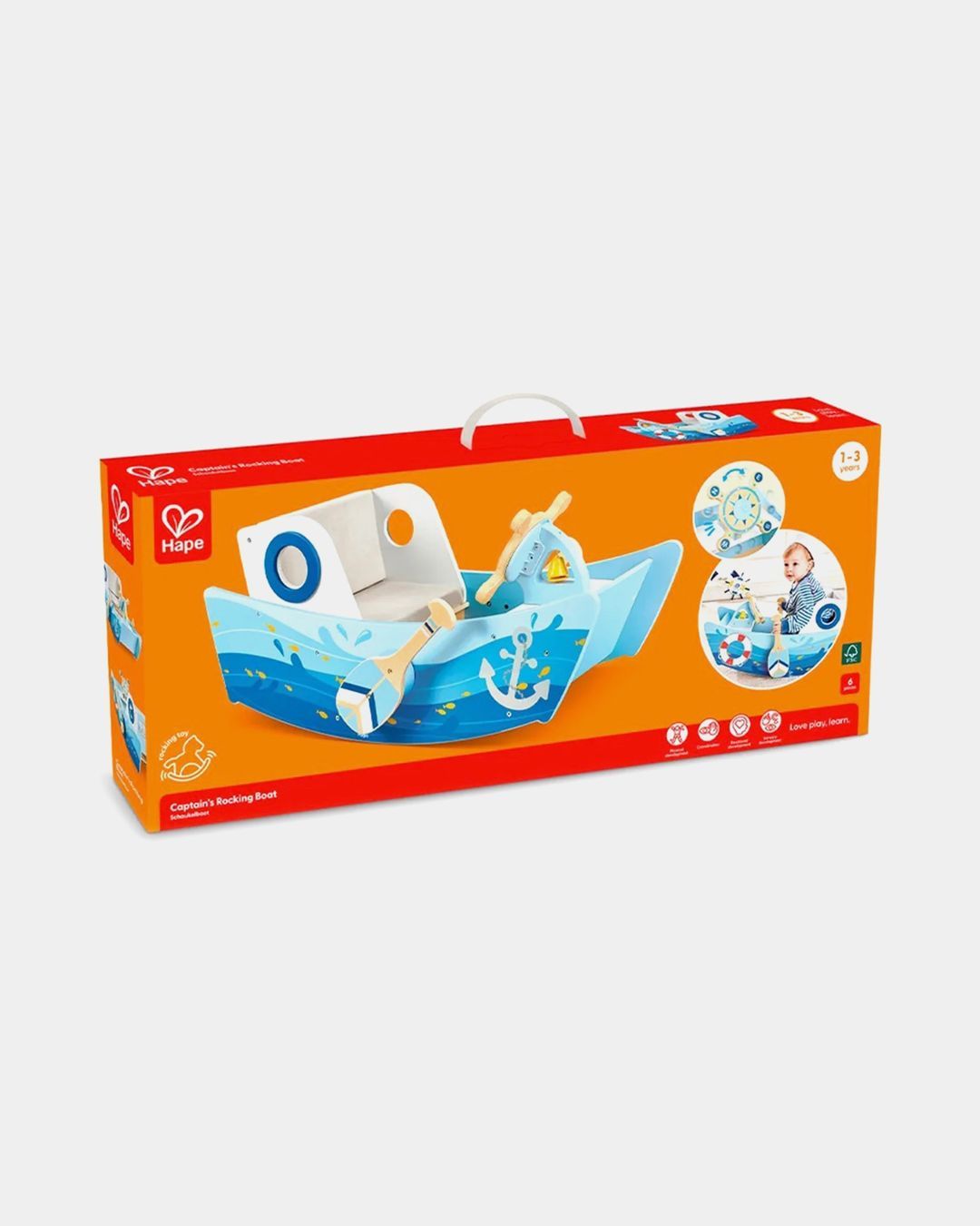 Купить Качалка-лодка открытое море HAPE