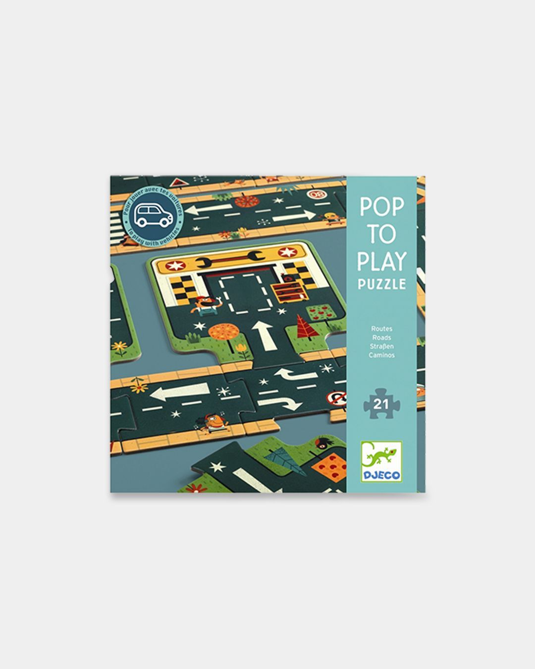 Купить Пазл трассы DJECO