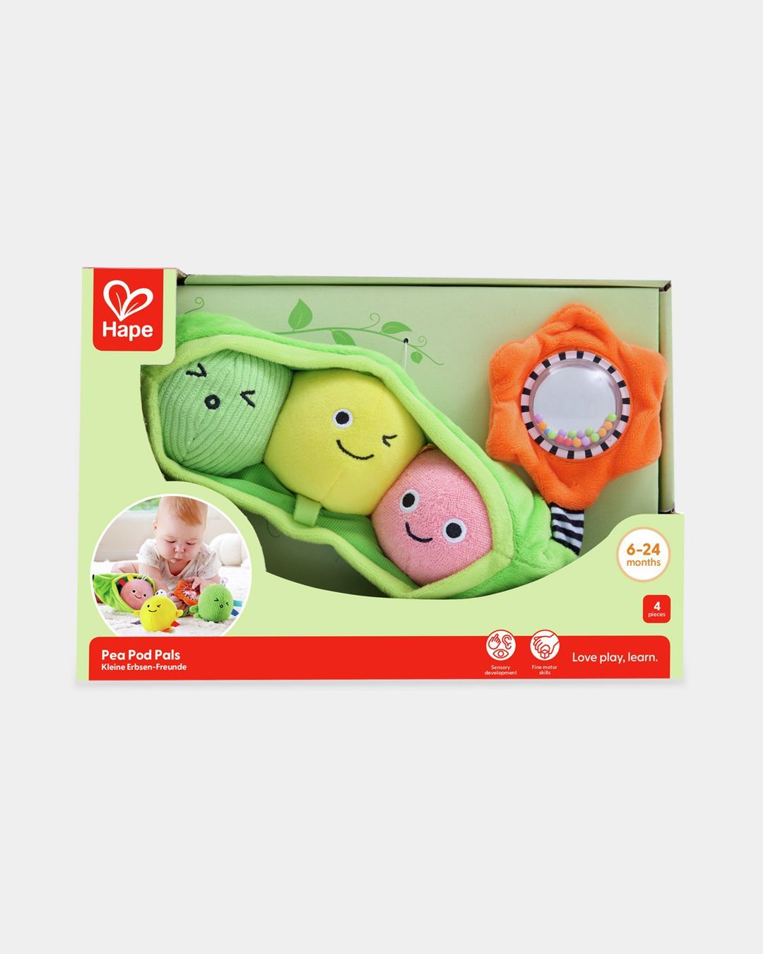 Купить Подвесная игрушка соня подвесные друзья-горошины HAPE