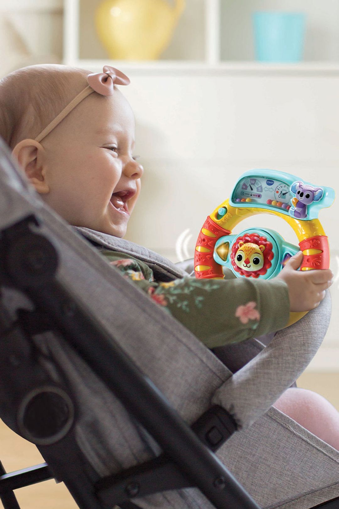 Купить Интерактивный руль "в дорогу со львом" 80-536626 VTECH