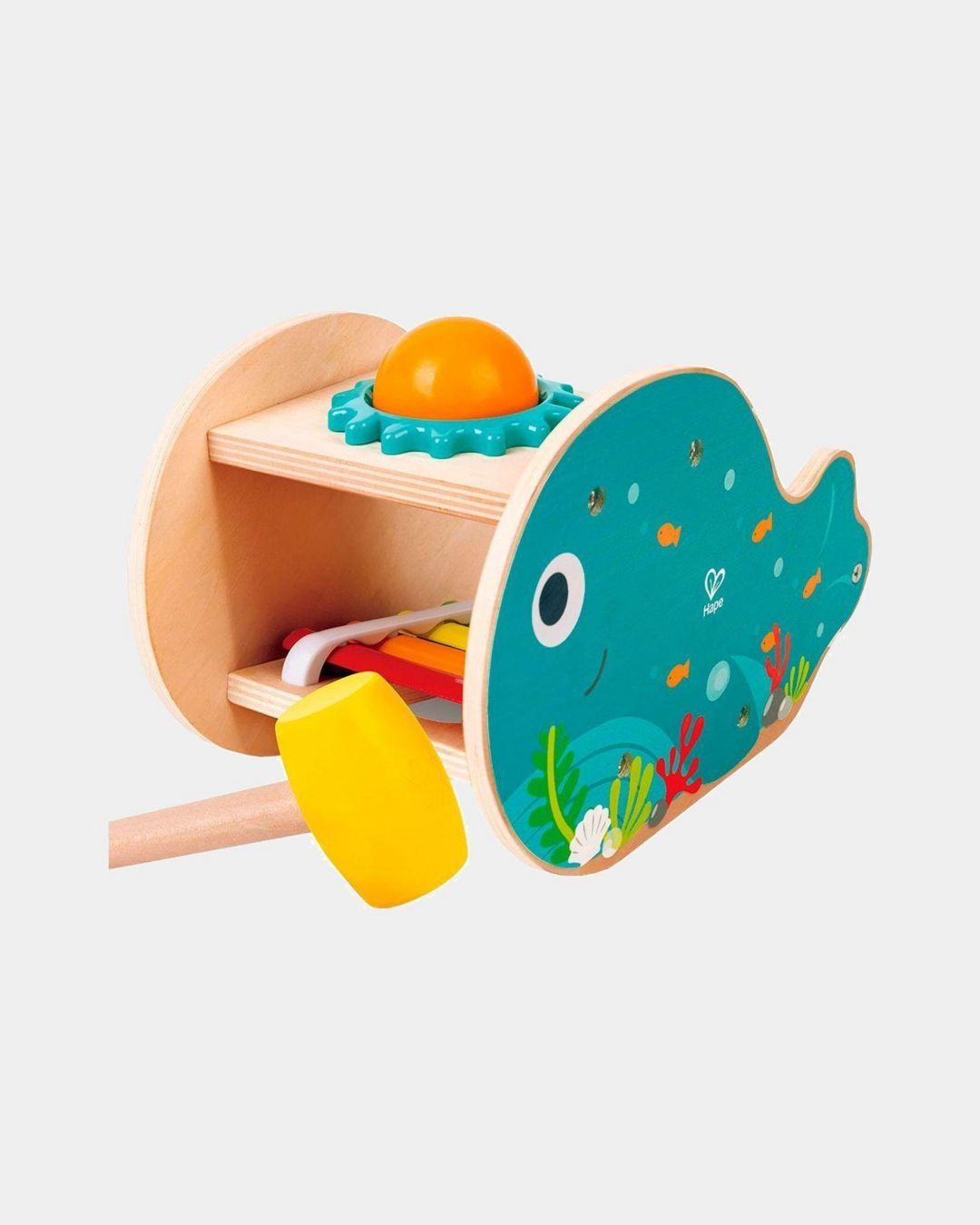 Купить Игрушка музыкальная ксилофон китёнок HAPE