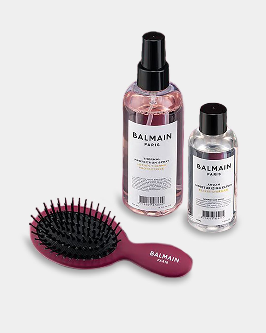 Купить Набор красный с мини щеткой BALMAIN