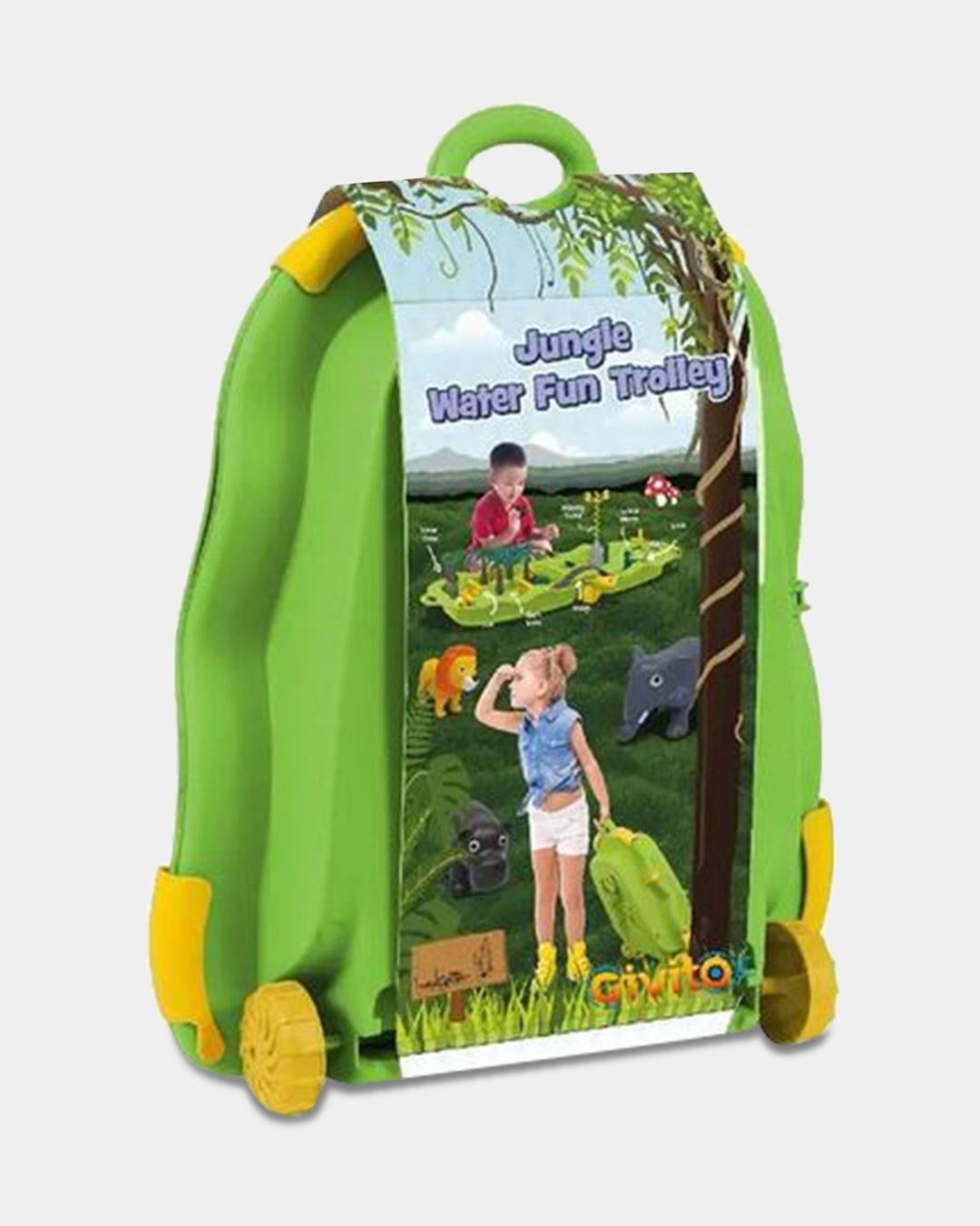 Купить Игрушка для ванной в чемодане "джунгли" GIVITO