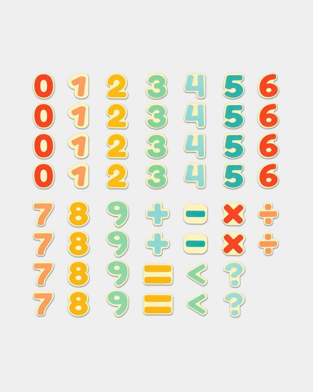 Купить Деревянные магнитные цифры учимся считать с hape HAPE