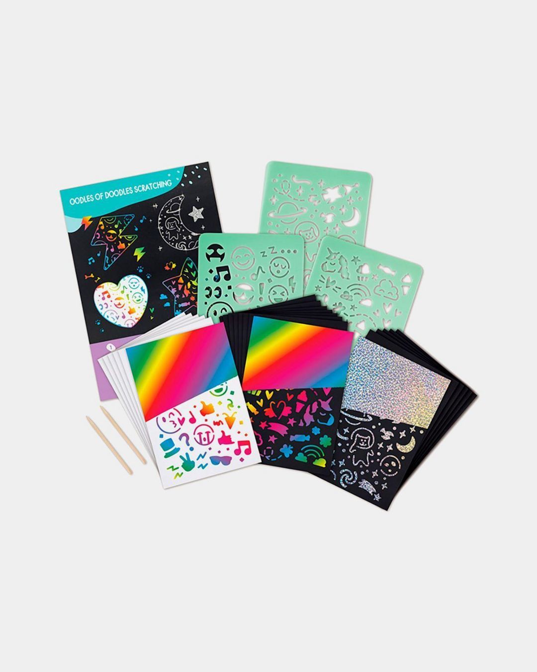 Купить Набор для творчества радужные блестки HAPE