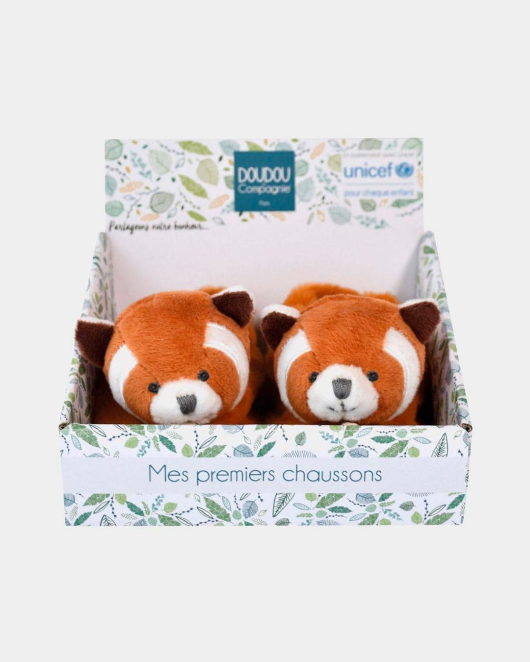 Купить Игрушка-погремушка в форме пинетки панда DOU DOU ET COMPAGNIE