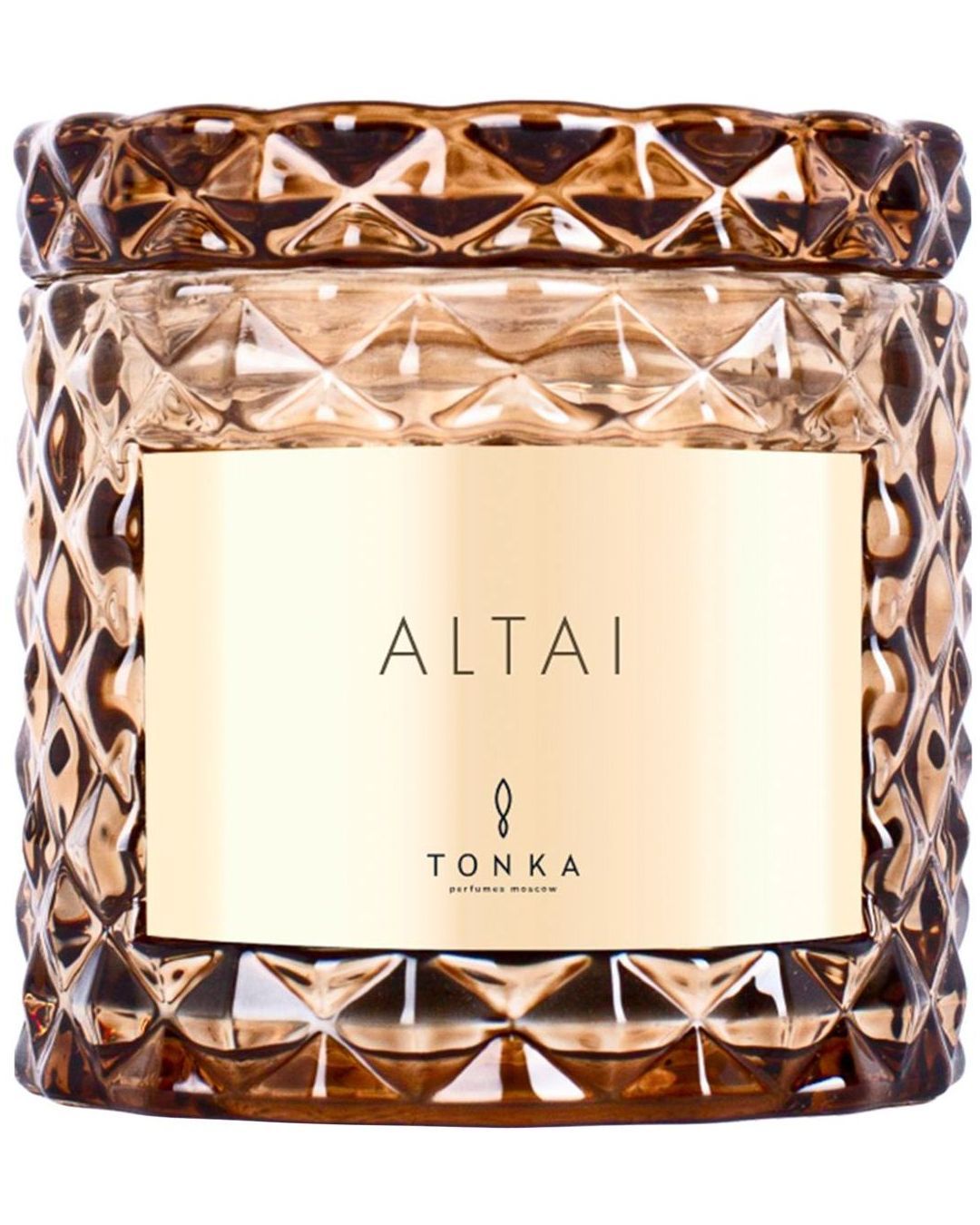 Купить Свеча алтай стакан коричневый (тубус) TONKA