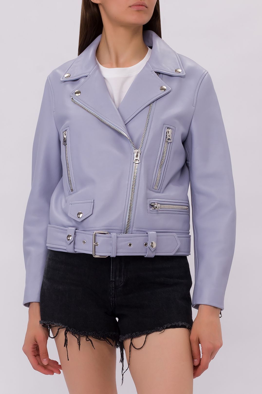 Купить Куртка кожаная ACNE STUDIOS