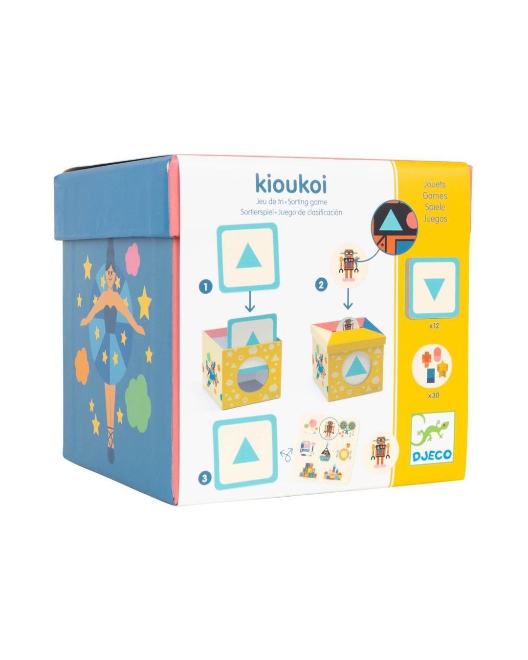 Купить Игра настольная распредели по форме DJECO