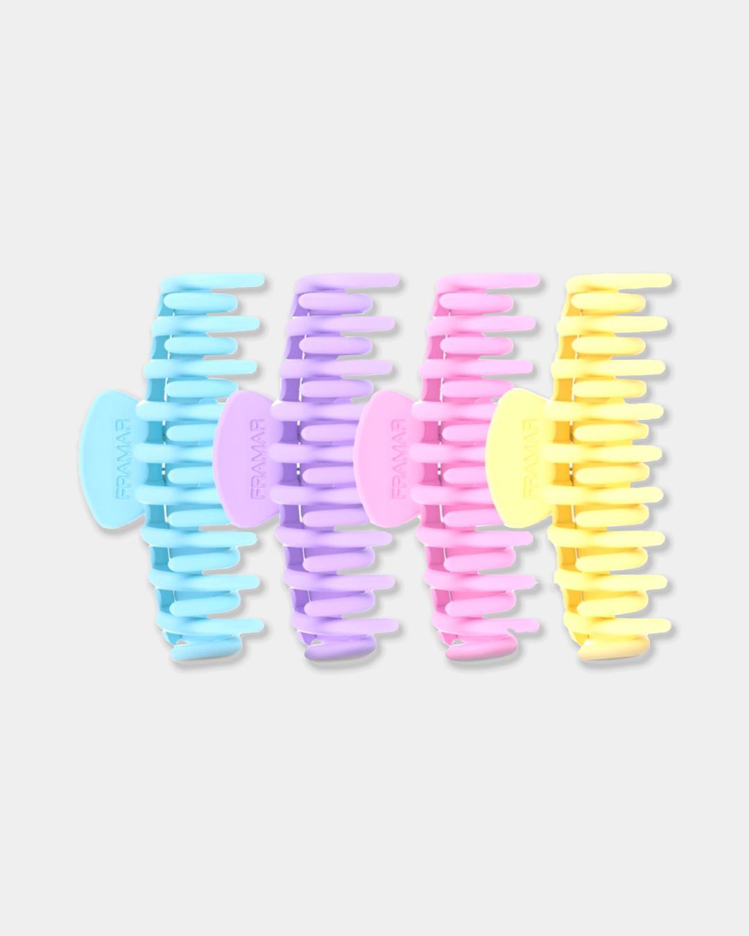 Купить Зажимы для волос краб, цвета пастели FRAMAR