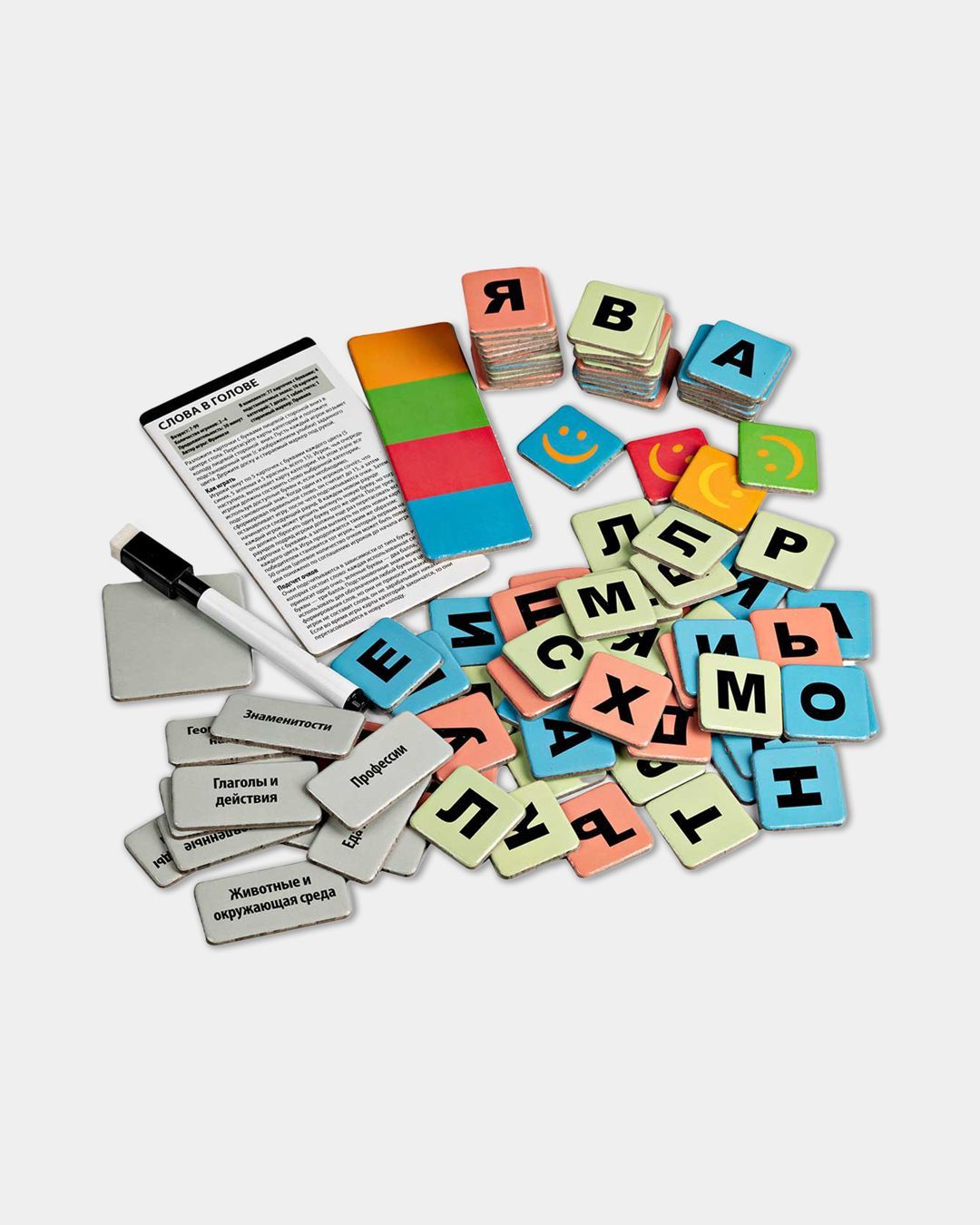 Купить Карточная настольная игра слова в голове LUDIC