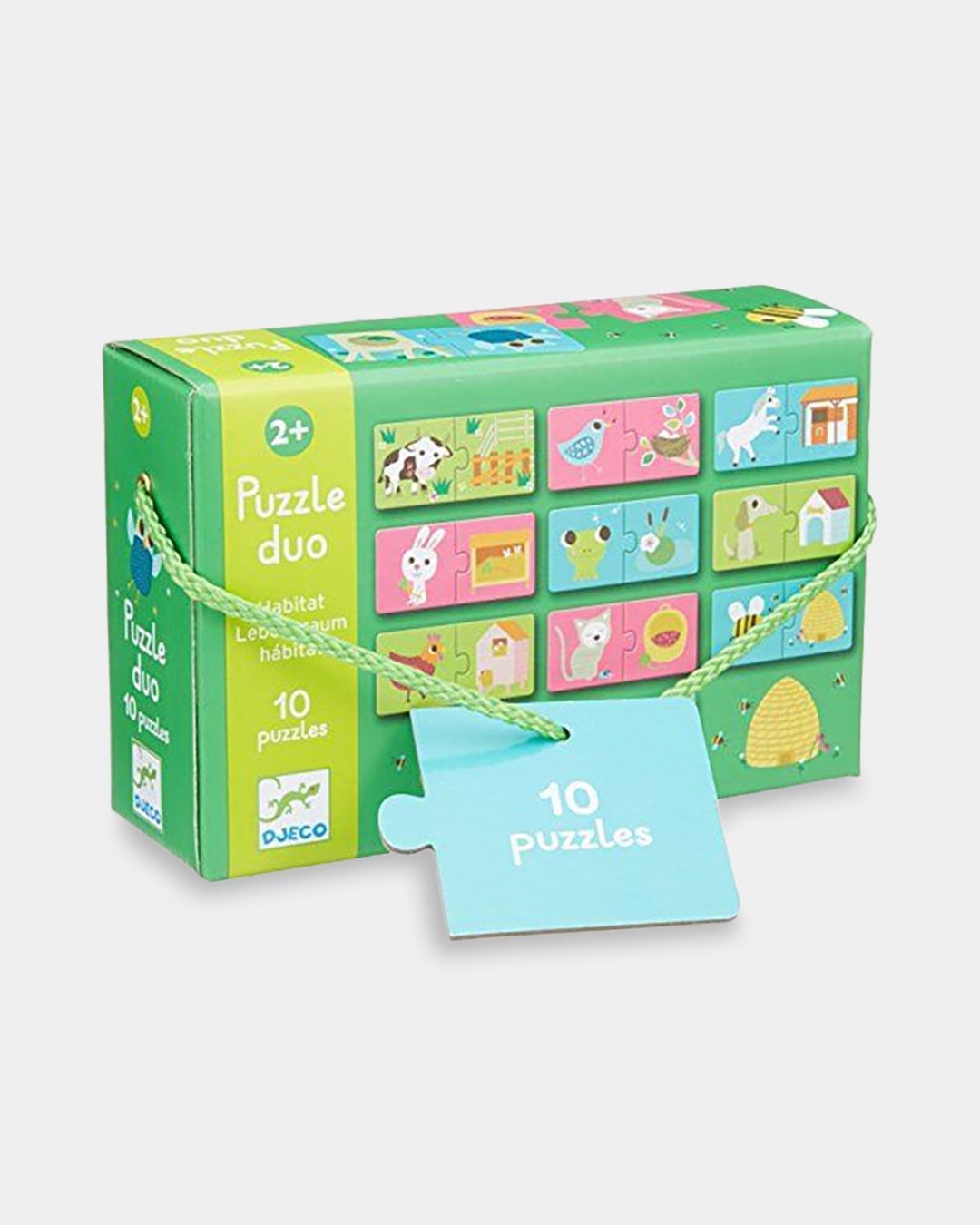 Купить Пазл где живет? 20 дет. DJECO