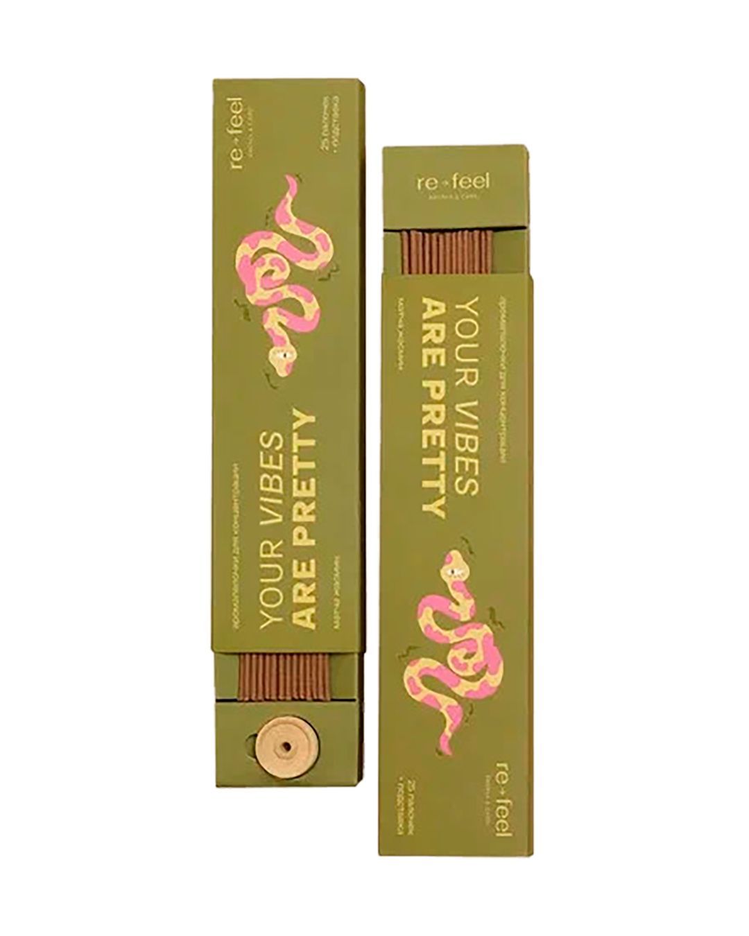 Купить Аромапалочки с матчей и жасмином для концентрации RE-FEEL