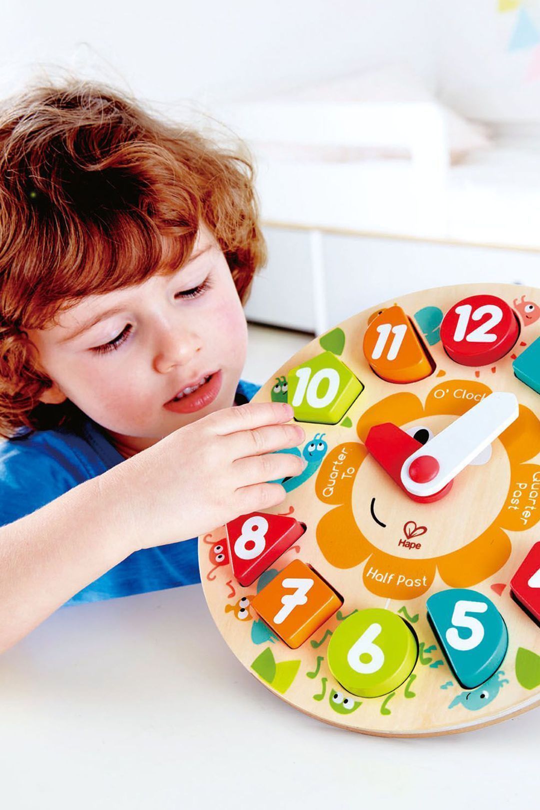 Купить Головоломка-мозаика с часами HAPE