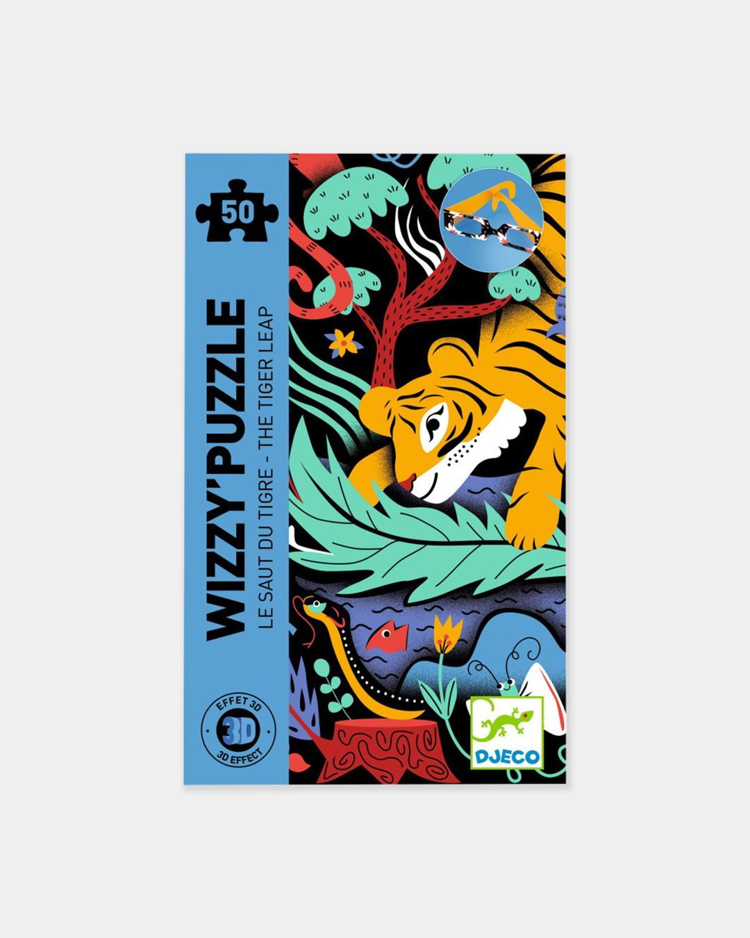 Купить Пазл прыжок тигра DJECO