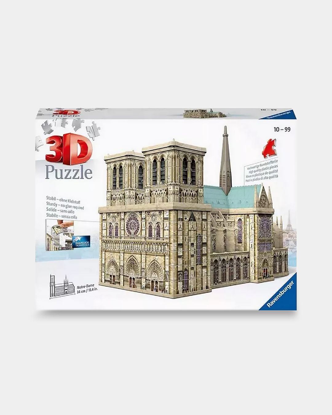 Купить 3d пазл нотр дам, 324 эл. RAVENSBURGER