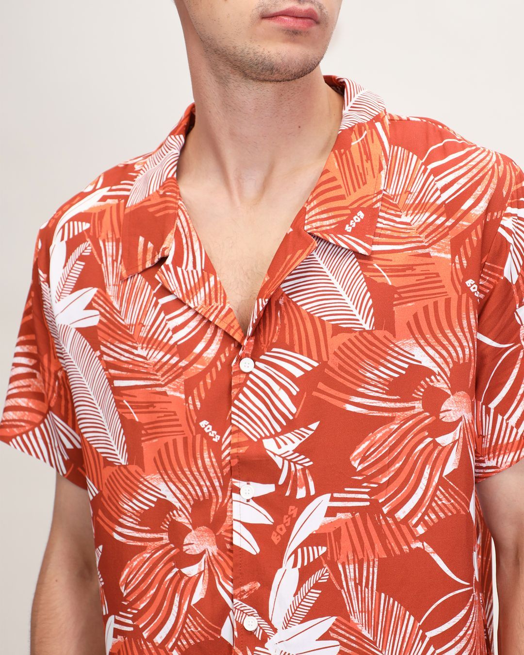 Купить Рубашка с коротким рукавом HUGO BOSS