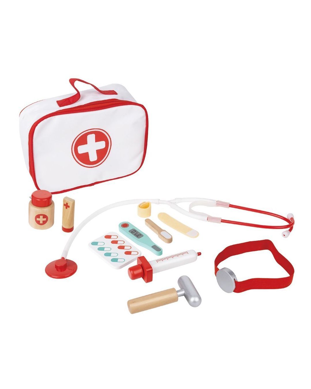 Купить Детский игровой набор маленький доктор 11предметов HAPE