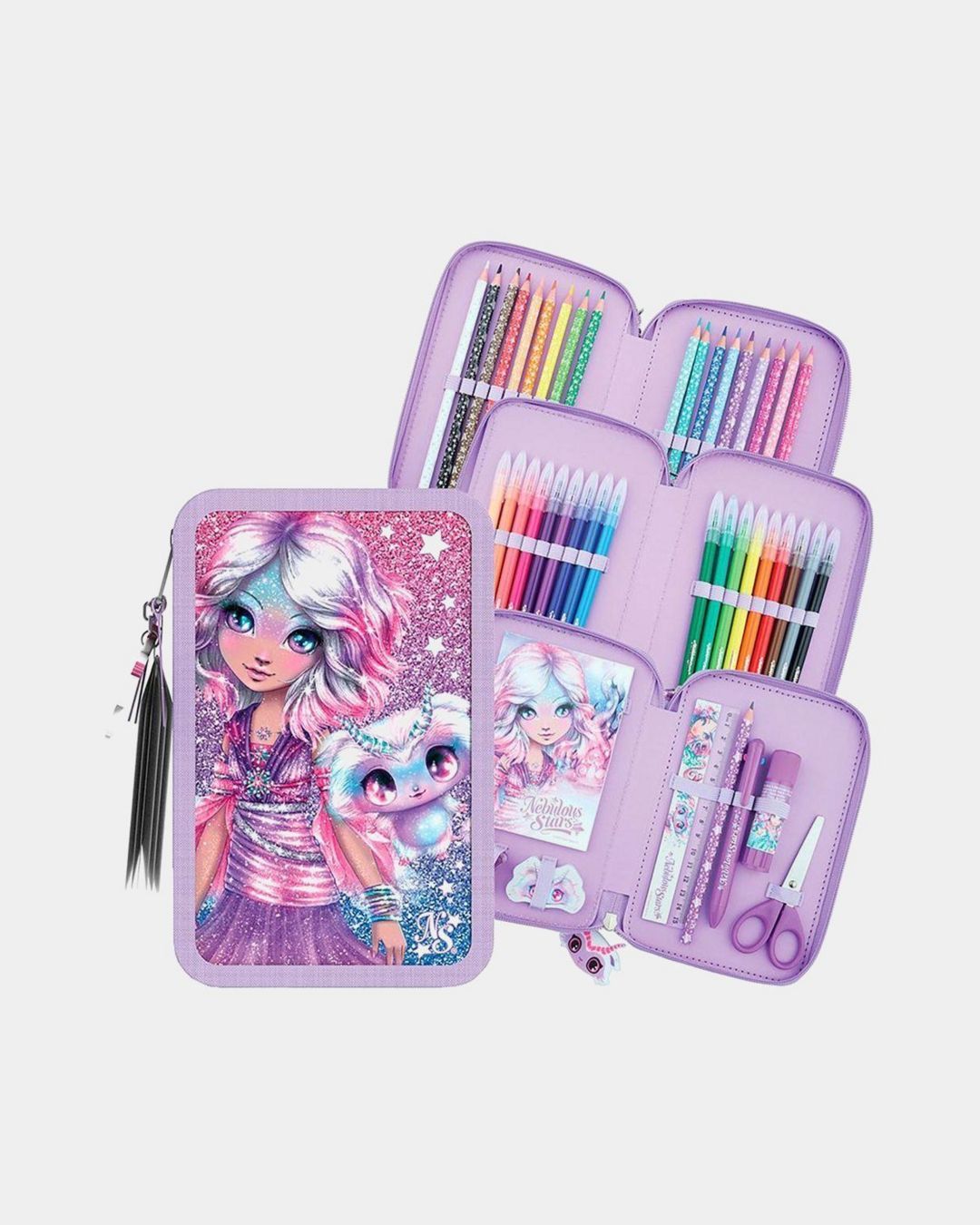Купить Школьный пенал с наполнением, для девочек NEBULOUS STARS