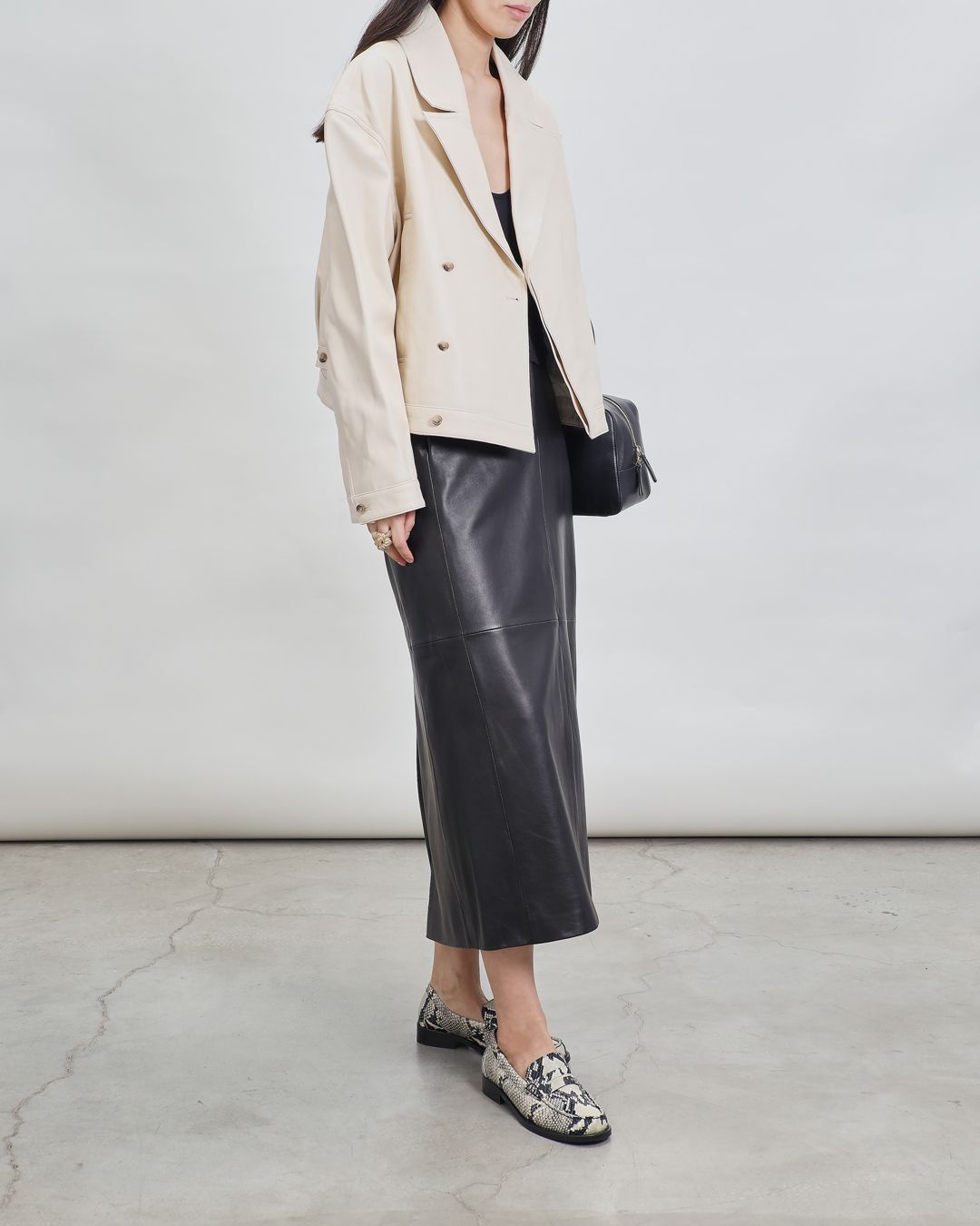 Купить Куртка кожаная LOULOU DE SAISON