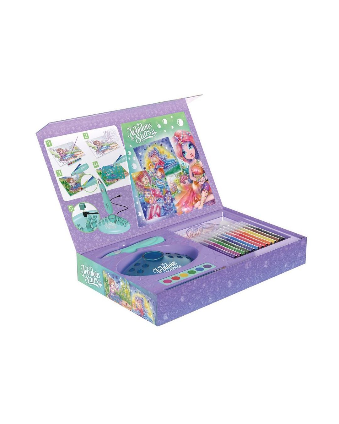 Купить Набор для рисования аэрозольными красками NEBULOUS STARS
