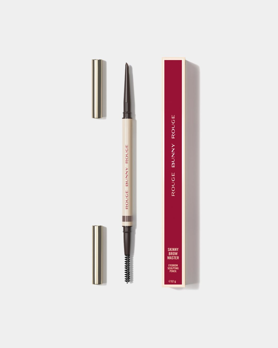 Купить Карандаш для бровей тон 02 medium brown ROUGE BUNNY ROUGE