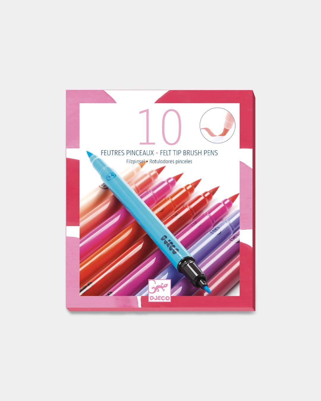 Купить Фломастеры двухсторонние 10 шт. DJECO