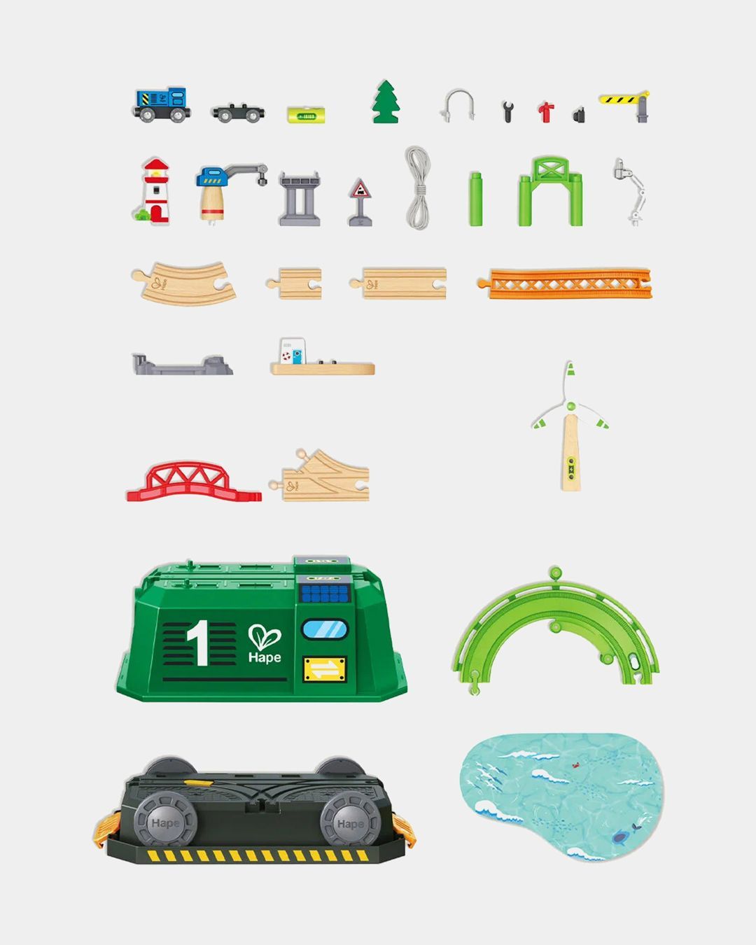 Купить Игровой набор ветро-солнечная электростанция HAPE