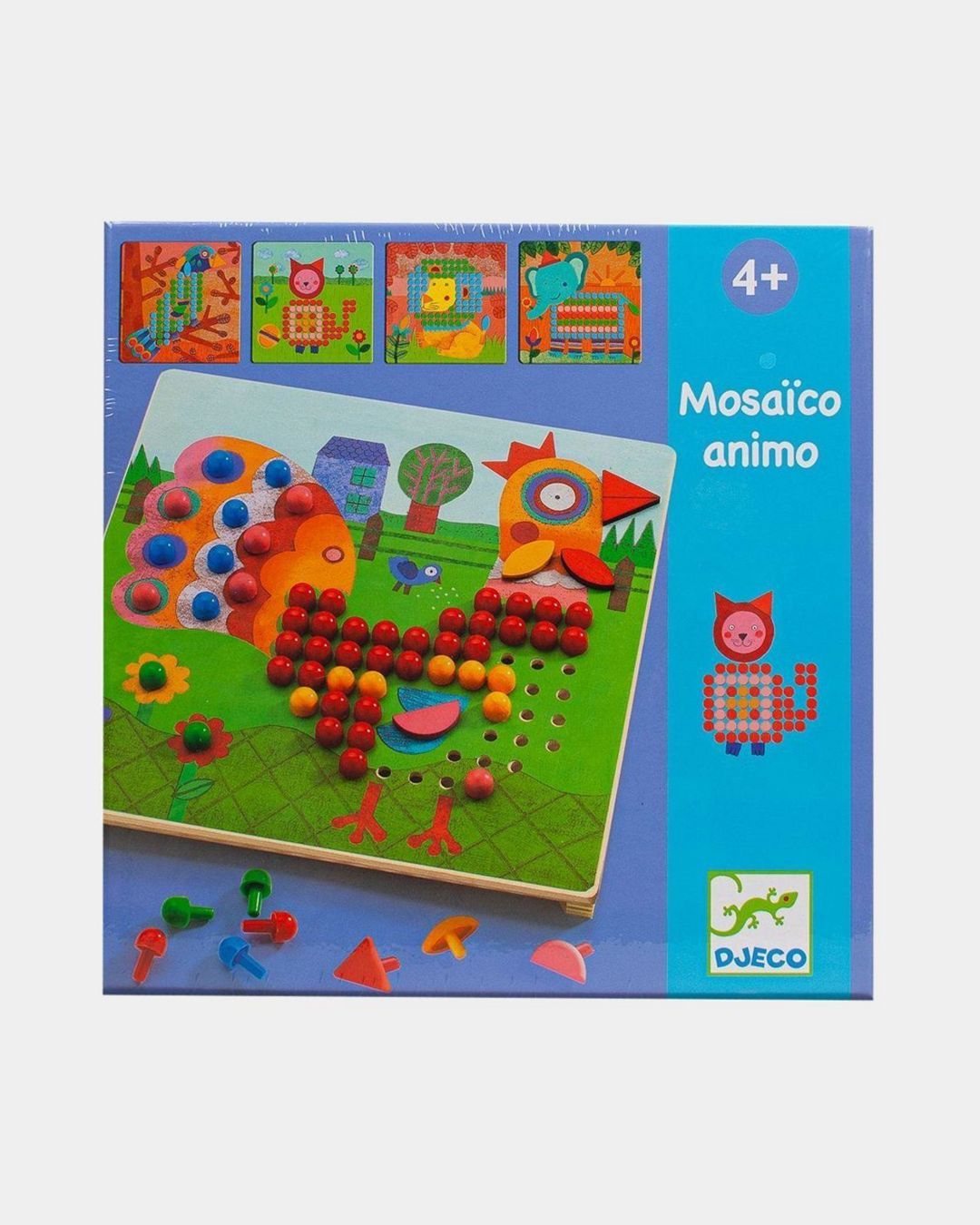Купить Игра мозаика животные DJECO