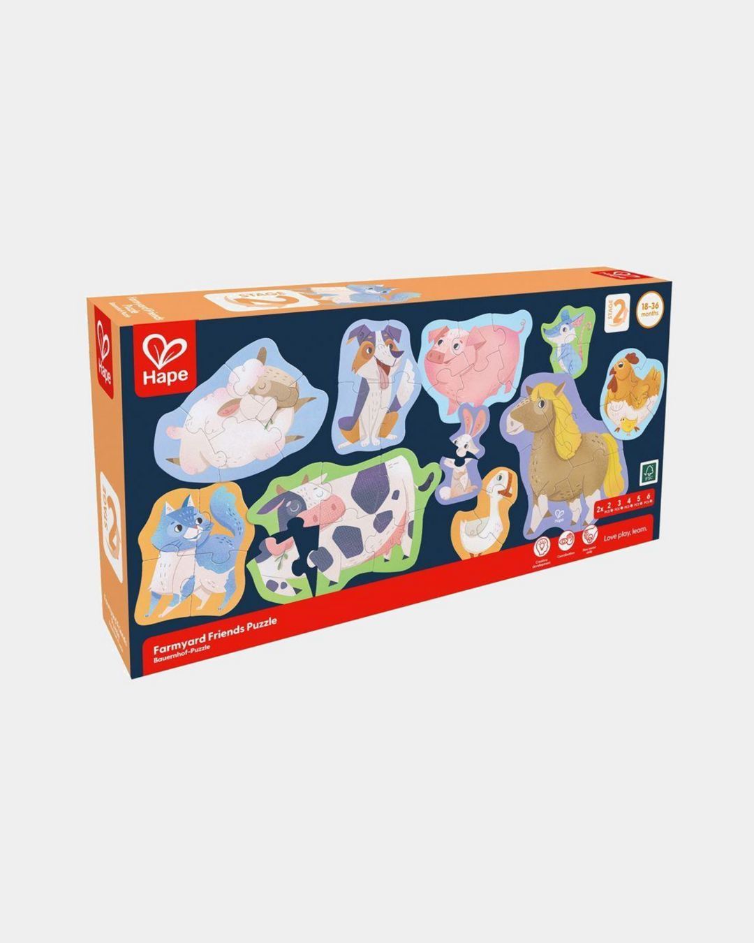 Купить Пазл животные на ферме HAPE