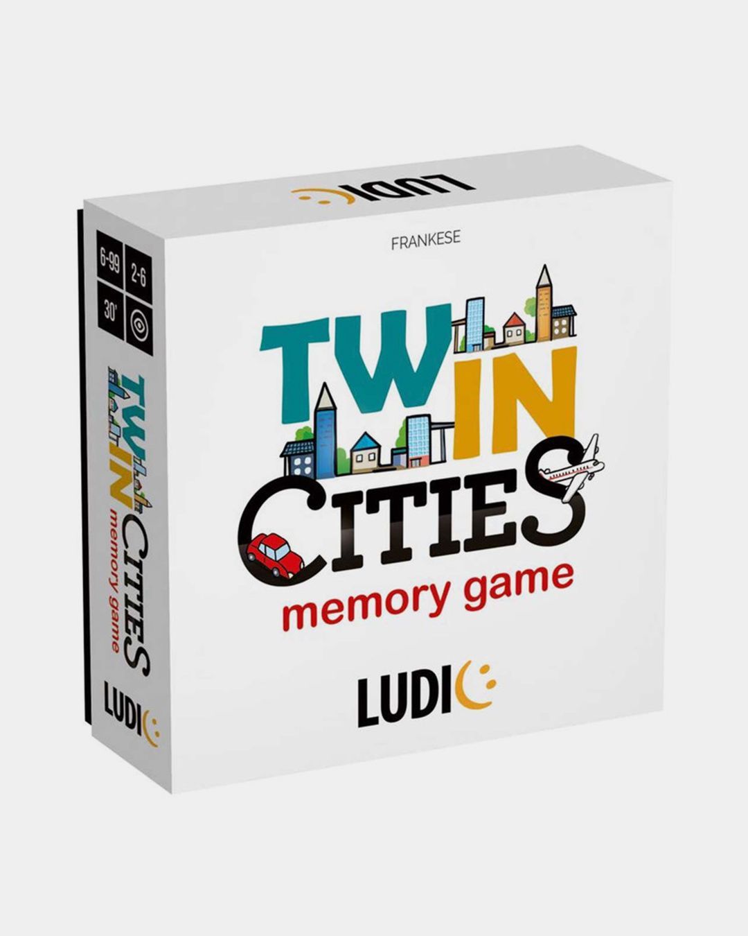 Купить Карточная настольная игра города-близнецы LUDIC