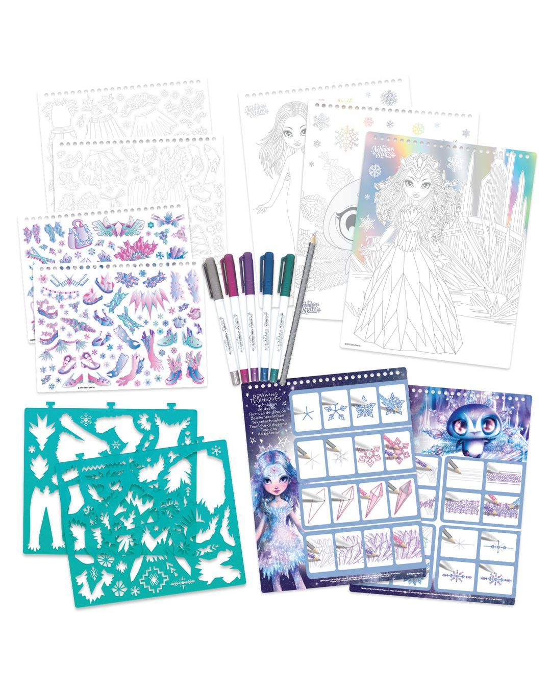 Купить Раскраска для девочек NEBULOUS STARS