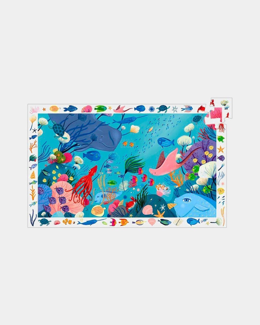 Купить Пазл серии observation puzzles океан 54 дет. DJECO