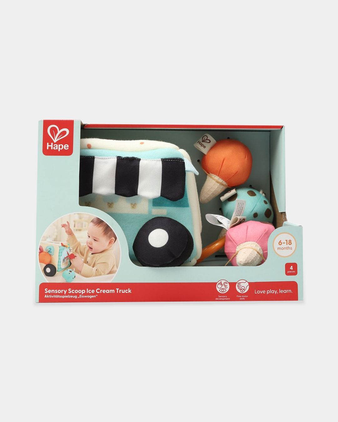 Купить Игрушка "машинка" фургон мороженщика HAPE