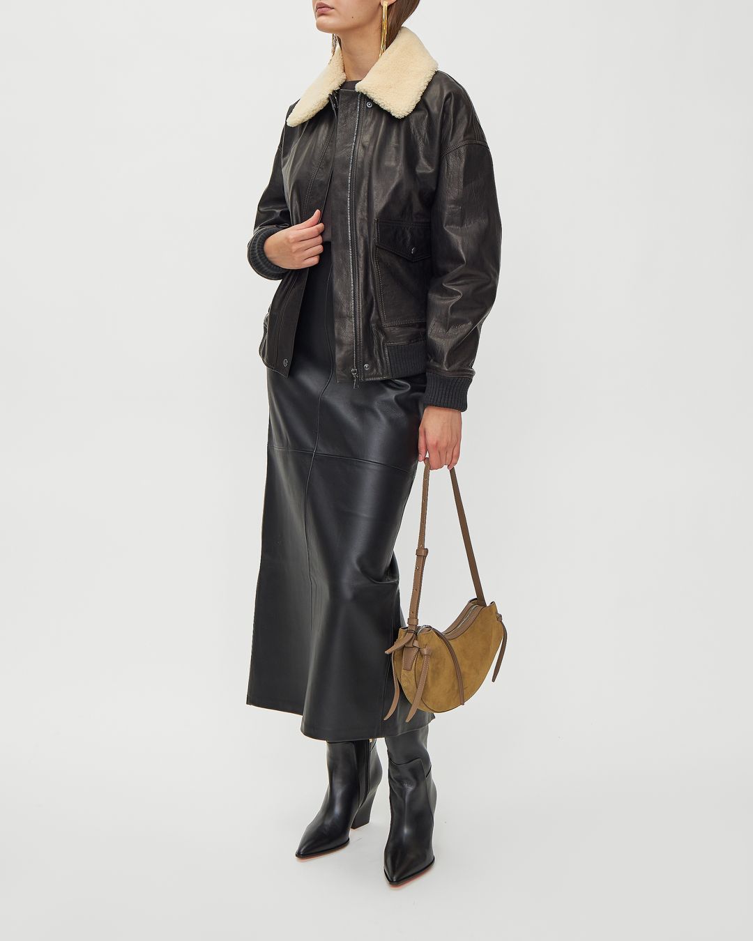 Купить Куртка кожаная INES MARECHAL