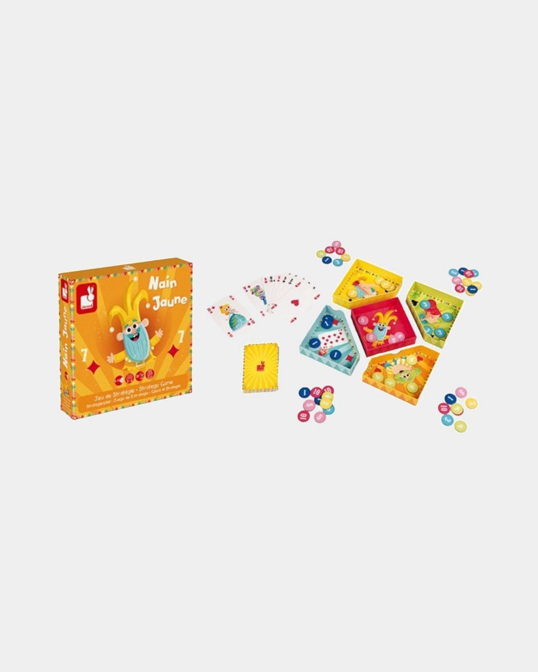 Купить Игра настольная карточная "желтый карлик" JANOD